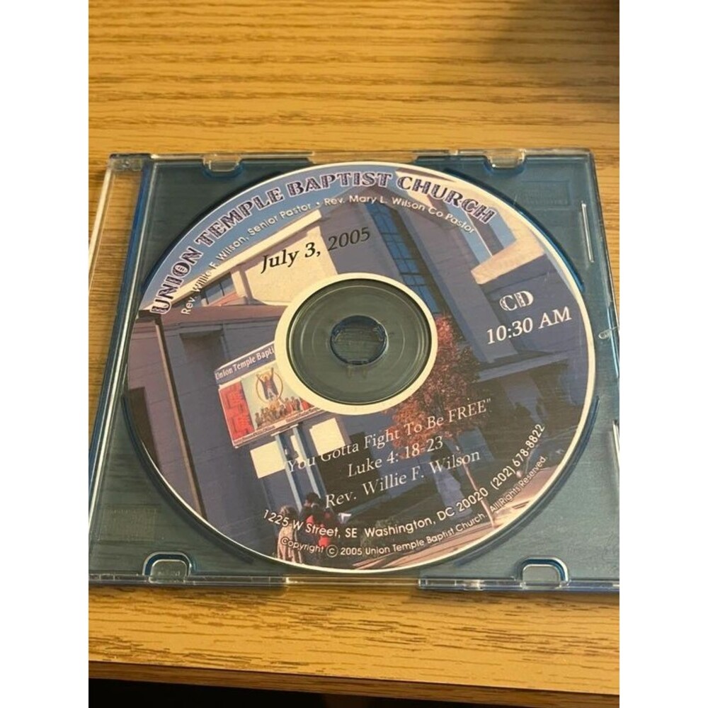 Union temple Baptist church cd